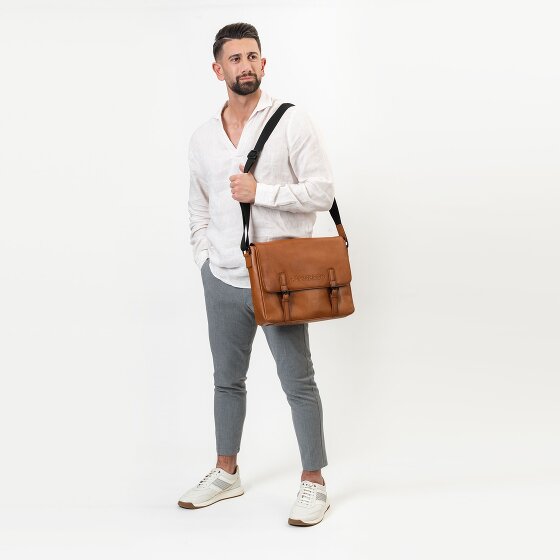 Farmhood Memphis Cartella Messenger Pelle 38 cm Scomparto per laptop