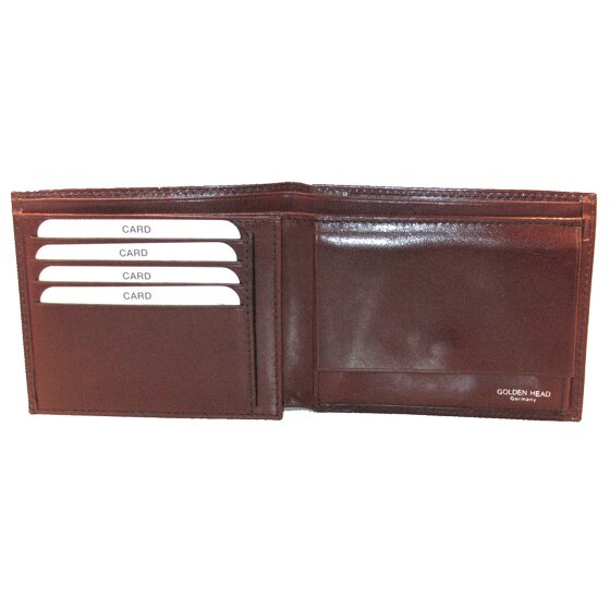 Golden Head Portafoglio Colorado RFID in pelle 12 cm