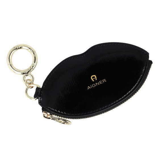 AIGNER Etichetta per borsa moda in pelle 12 cm