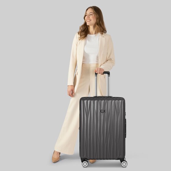 Bric's Cervia 2.0 4 ruote Carrello M 69 cm con piega di espansione