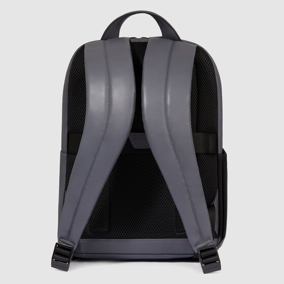 Piquadro Urban Zaino da giorno Protezione RFID Vera Pelle 40 cm Vano porta PC