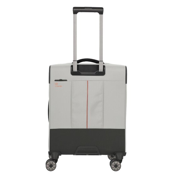 Travelite Crosslite 4 ruote Carrello della cabina S 55 cm Scomparto per laptop