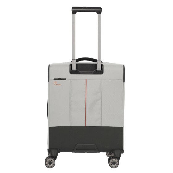 Travelite Crosslite 5.0 4 ruote Carrello della cabina S 55 cm Scomparto per laptop