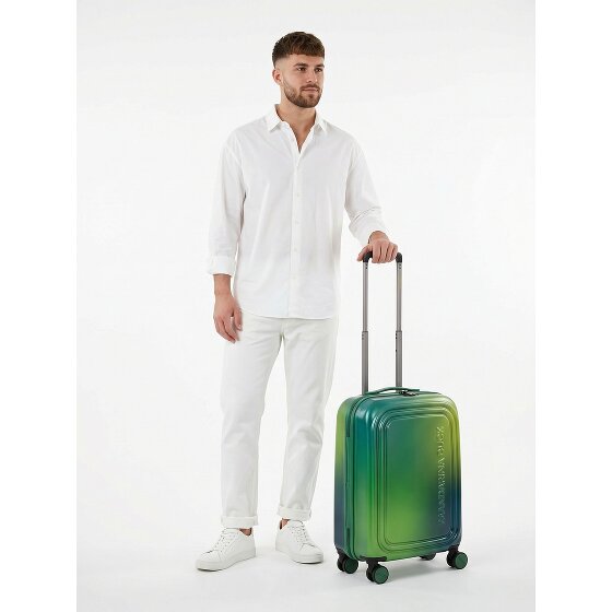 Mandarina Duck Logoduck + 4 ruote Trolley cabina 55 cm espandibile