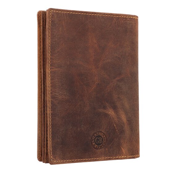 Greenburry Portadocumenti vintage in pelle 12 cm
