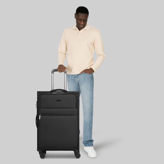 bugatti Valencia Soft 4 ruote Carrello M 65 cm con piega di espansione