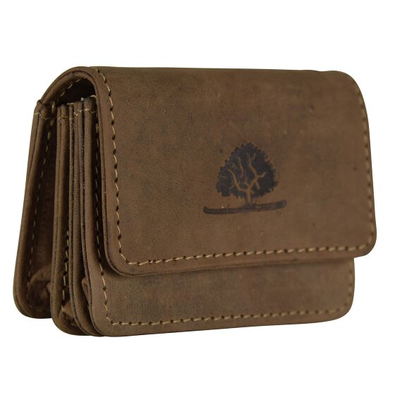 Greenburry Portafoglio vintage in pelle 8 cm