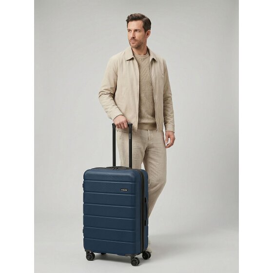 Saxoline Miami 4 ruote Carrello M 65 cm espandibile