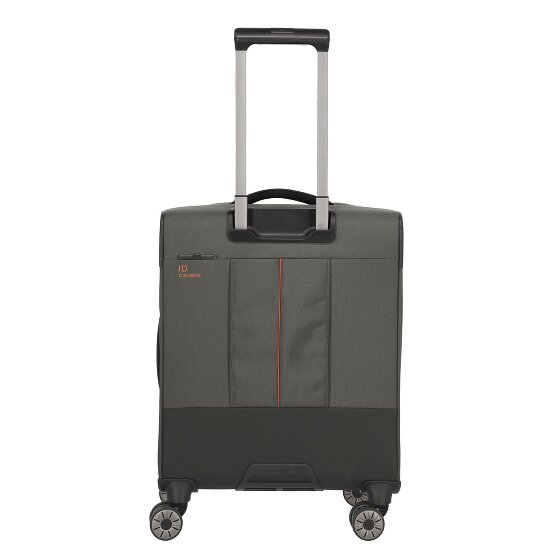 Travelite Crosslite 5.0 4 ruote Carrello della cabina S 55 cm Scomparto per laptop