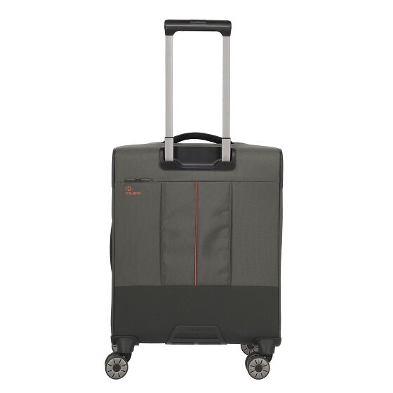 Travelite Crosslite 4 ruote Carrello della cabina S 55 cm Scomparto per laptop
