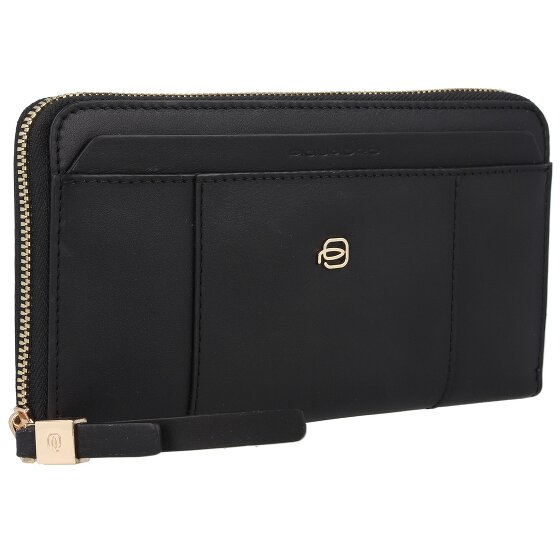 Piquadro Circle Portafoglio Protezione RFID Vera Pelle 19 cm