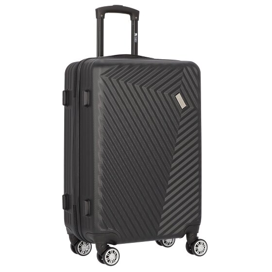 mano Don Carlo Set di valigie a 4 ruote 3 pz.