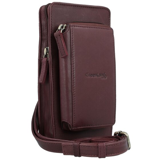 Greenland Nature Natura Borsa morbida per cellulare Portafoglio in pelle 11 cm