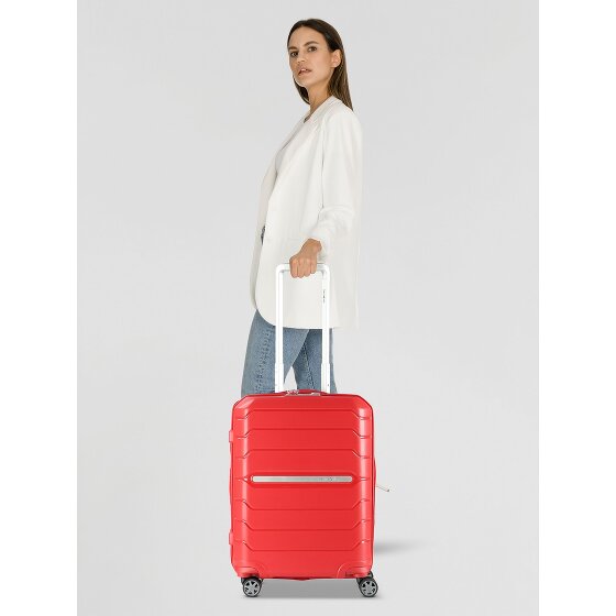 Samsonite Flux 4 ruote Carrello della cabina 55 cm con piega di espansione