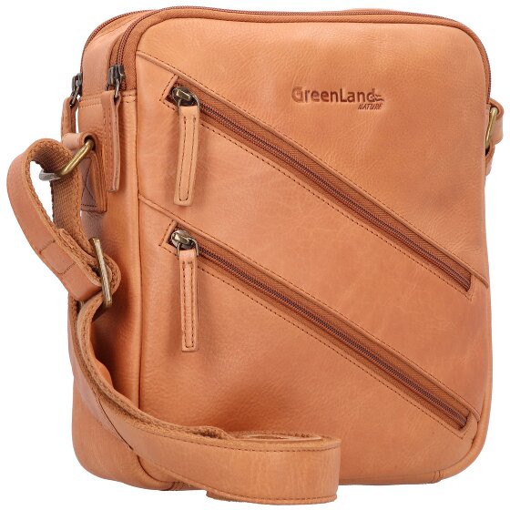 Greenland Nature Borsa a tracolla Nature RFID in pelle 21 cm