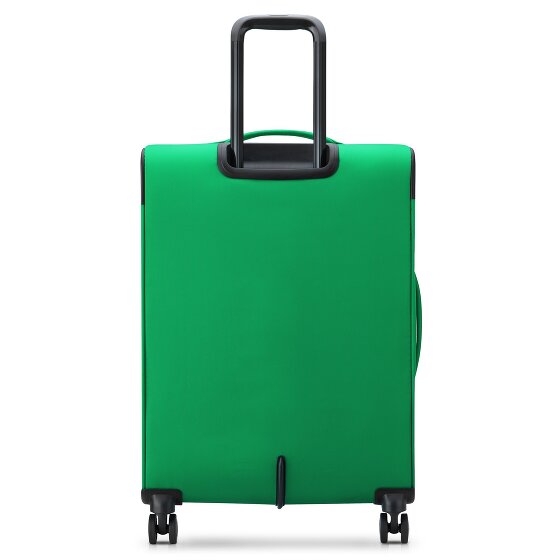 Delsey Paris x United Colors of Benetton Colour Bock Trolley a 4 ruote da 67 cm con piega elastica