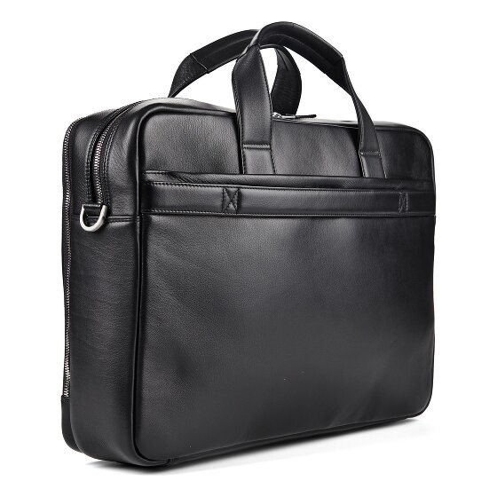 Braun Büffel Golf 3.0 Valigetta Vera Pelle 40.5 cm Vano porta PC