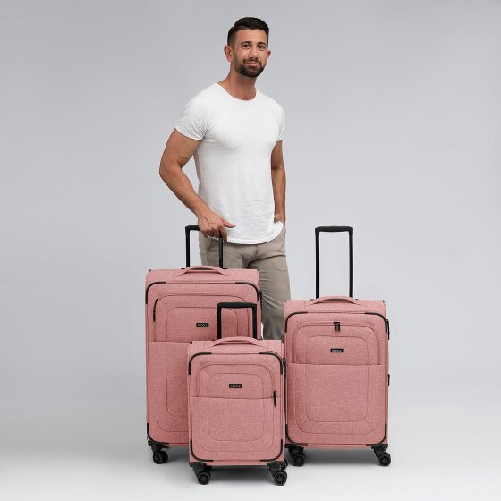 Redolz Essentials 12 THREE SET 4 ruote Set di valigie 3 pezzi espandibile