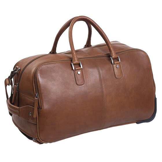 The Chesterfield Brand Wax Pull Up 2 ruote Borsa da viaggio Pelle 60 cm