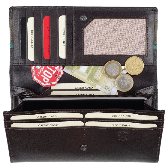 Bench Portafoglio RFID in pelle 18,5 cm