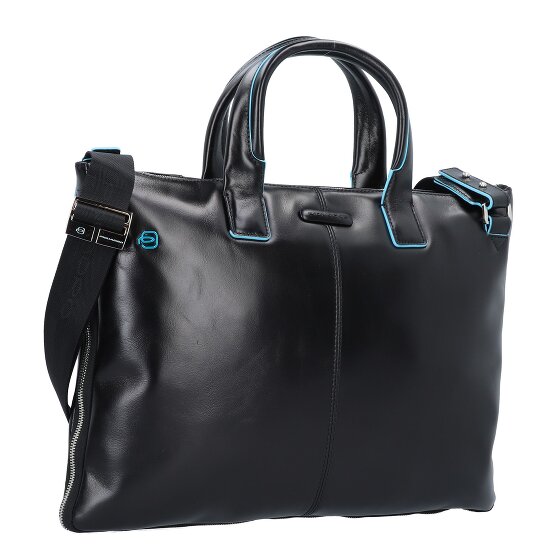 Piquadro Blue Square Valigetta Vera Pelle 42 cm Vano porta PC