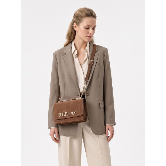 Replay Borsa a tracolla Vera Pelle 24.5 cm