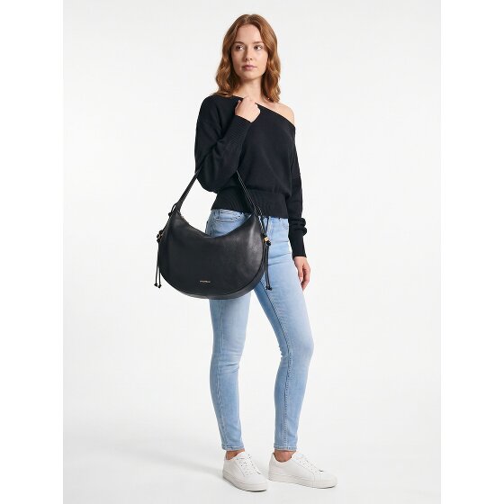 Coccinelle Thess Borsa a spalla Vera Pelle 45 cm