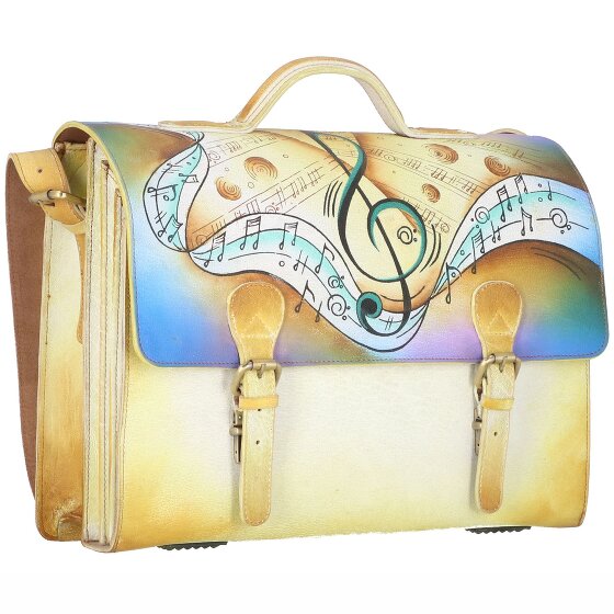 Greenland Nature Art+Craft Cartella in pelle 41 cm Scomparto per computer portatile