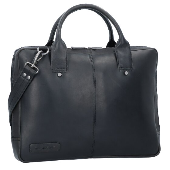 Plevier Navigator Tacan Valigetta Pelle 36 cm Scomparto per laptop