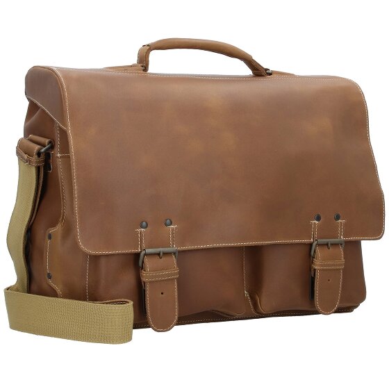 aunts & uncles Hunter Jack Messenger in pelle 45 cm Scomparto per laptop
