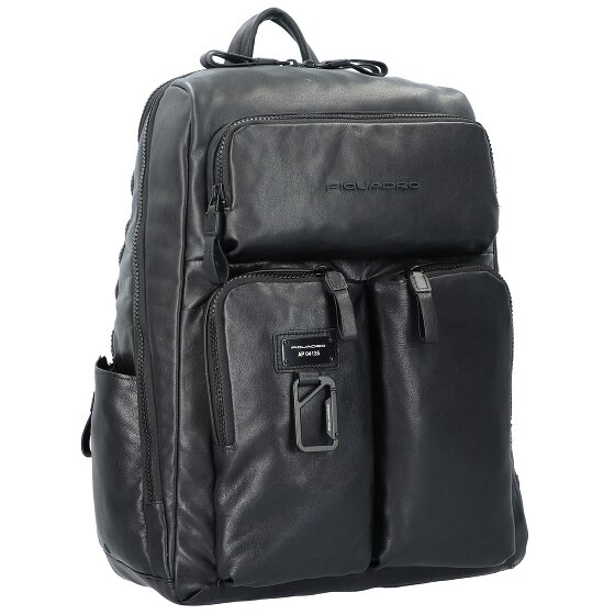 Piquadro Harper Zaino RFID in pelle 46 cm Scomparto per laptop
