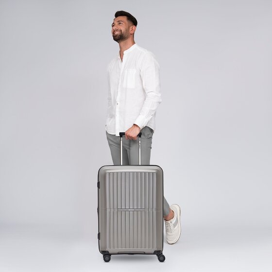 Pactastic Collection 01 4 ruote Carrello M 67 cm con piega di espansione