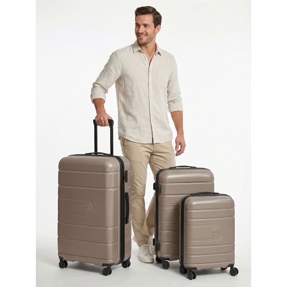 Redolz Essentials 11 4 ruote Set di valigie 3 pezzi espandibile