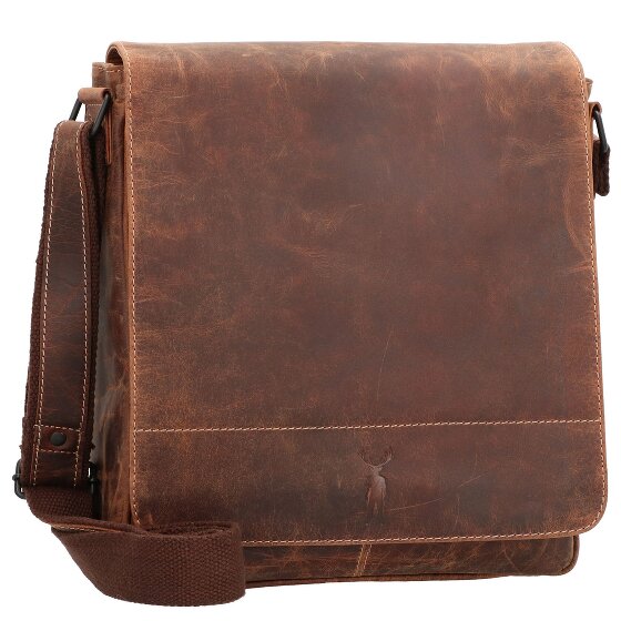 Jack Kinsky Baltimore 4 Borsa a tracolla in pelle 28 cm