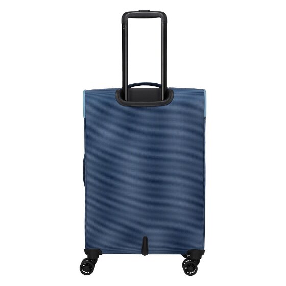 Travelite Corsiica 4 ruote Carrello M 67 cm con piega di espansione