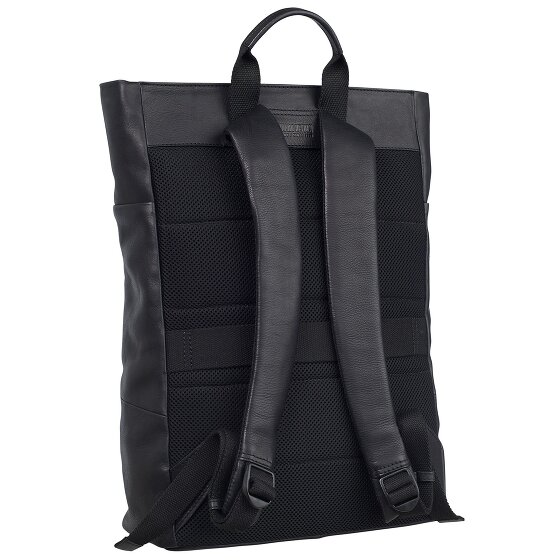 Leonhard Heyden Hamburg Zaino in pelle 46 cm Scomparto per laptop