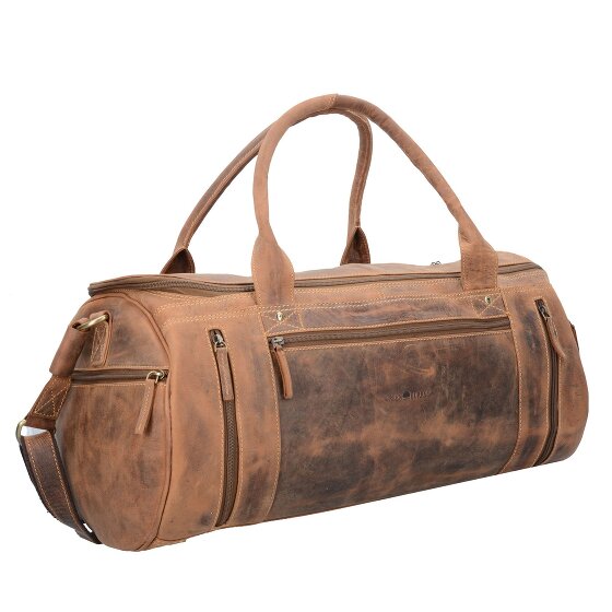 Greenburry Borsa da viaggio vintage in pelle 50 cm