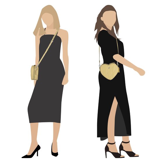 Coach Heart Borsa a tracolla Pelle 19 cm