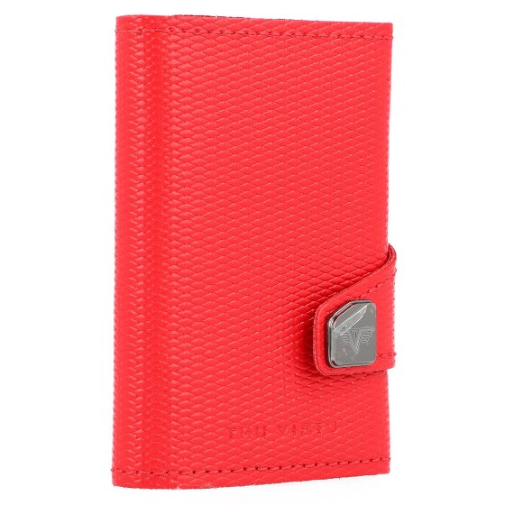 Tru Virtu Custodia per carte di credito RFID in pelle 6,5 cm