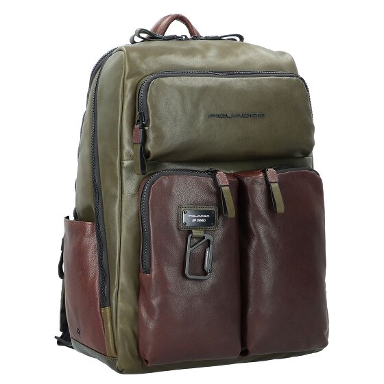 Piquadro Harper Zaino RFID in pelle 46 cm Scomparto per laptop