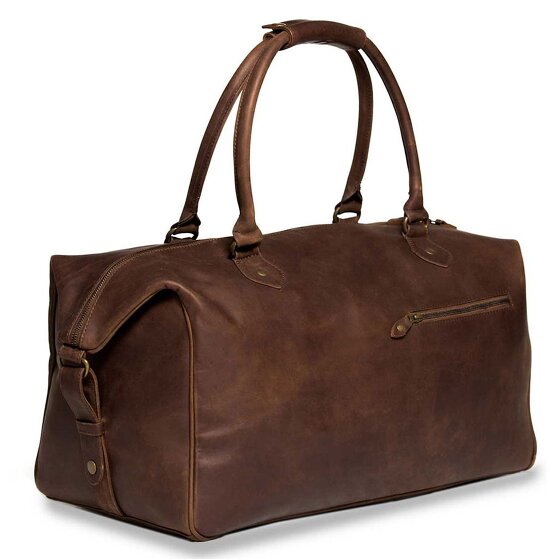 Buckle & Seam Borsa da viaggio Linwood in pelle 50 cm