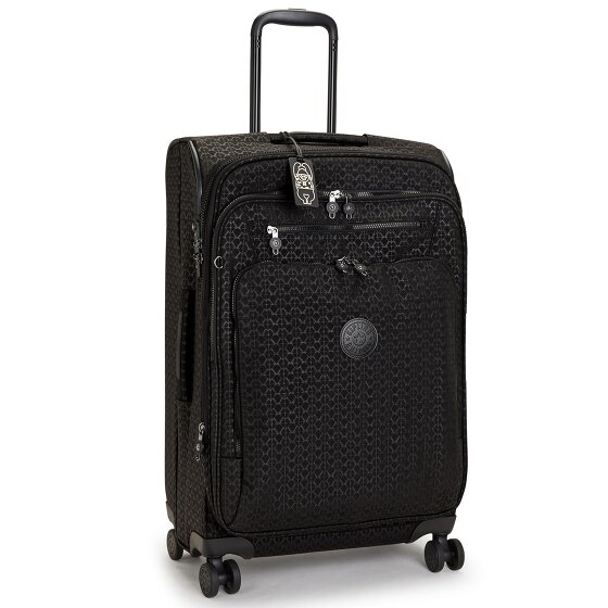 Kipling Basic Plus New Youri Spin 4 ruote Carrello M 68 cm con piega di espansione