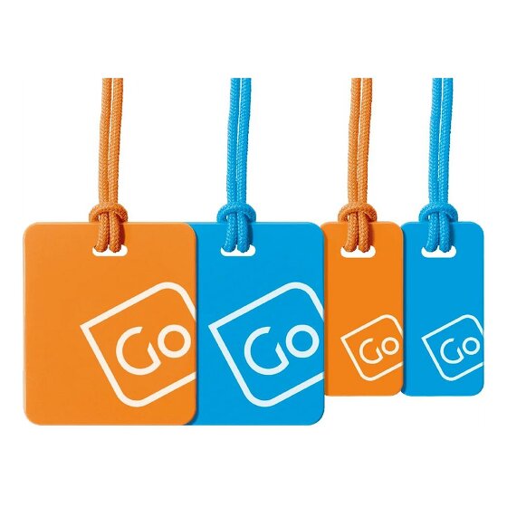 Go Travel Set di etichette con indirizzo 4 pezzi.