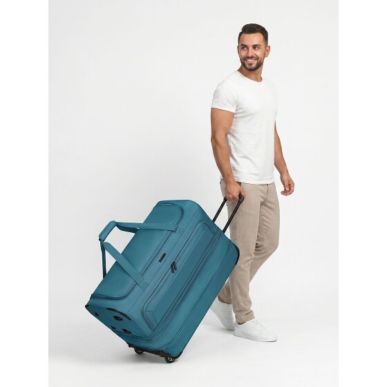 Redolz Borsa da viaggio Duffle Essentials a 2 ruote, 70 cm di lunghezza, espandibile