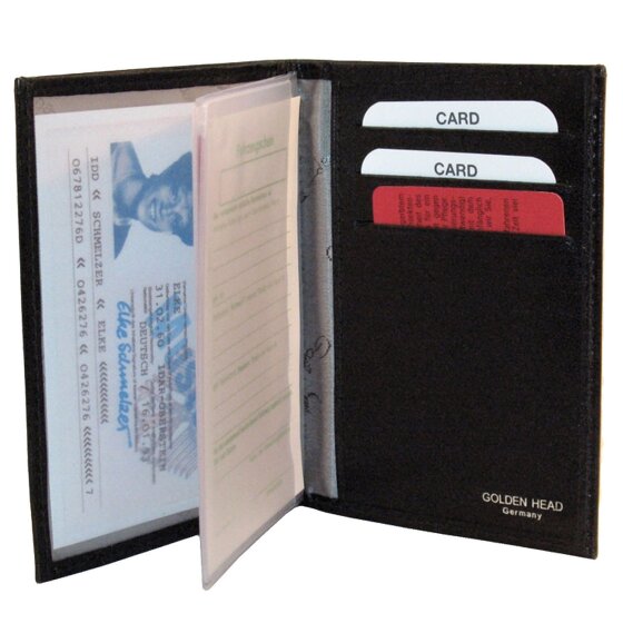 Golden Head Colorado Identity Card Case RFID in pelle 8,5 cm