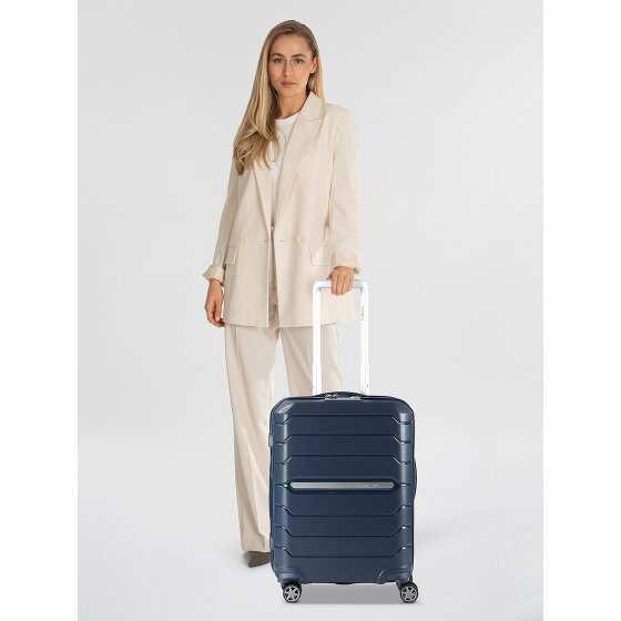Samsonite Flux 4 ruote Carrello della cabina 55 cm con piega di espansione