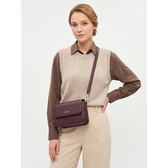 Lacoste Champs Elysees Borsa a spalla Vera Pelle 21 cm