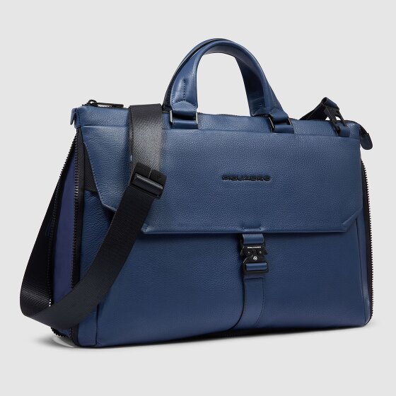 Piquadro Than Valigetta Pelle 43 cm Scomparto per laptop con piega di espansione