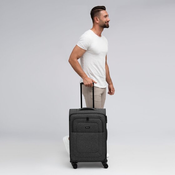 Redolz Essentials 12 MEDIUM Carrello a 4 ruote da 67 cm con piega ad espansione