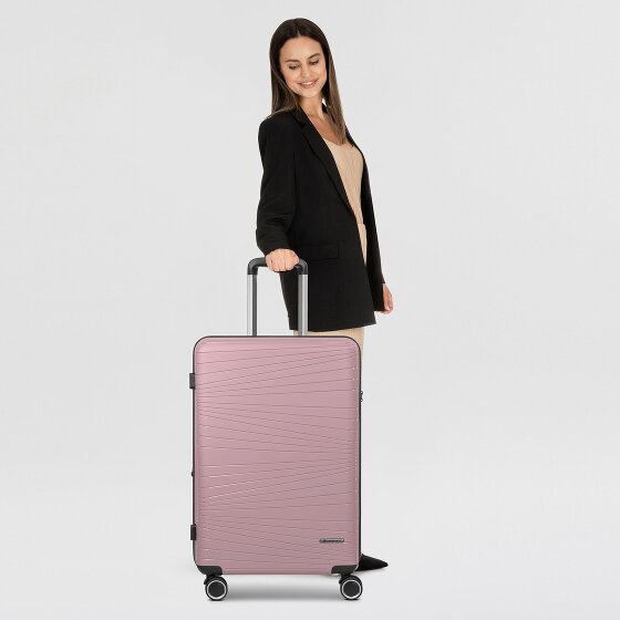 Franky Dallas 3.0 Carrello a 4 ruote M 65 cm con piega elastica